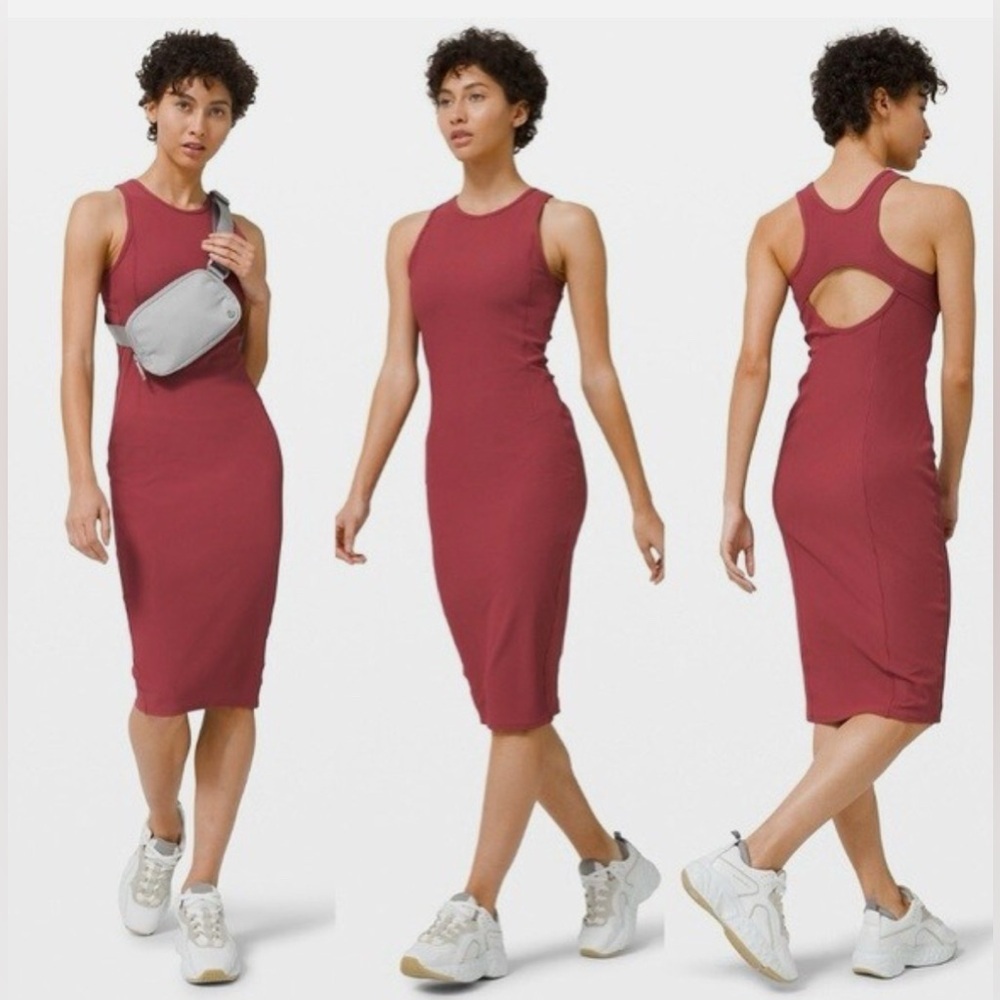 Lululemon Brunch and Back Dress, Size 12 - Picture 3 of 10